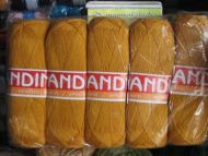Gelbe Alpaka Wolle zum stricken, 450 Gramm Paket