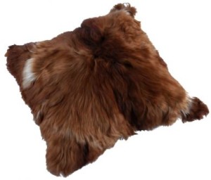 Alpaca Fur Cushion Cover, 50 x 50 cm, Fur On Both Sides