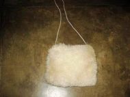 Pelz Handtasche aus Alpaka