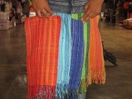 Set aus 6 verschieden farbenen Schals aus Peru
