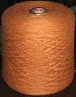 1000 Gramm orange farbene Alpakawolle zum selber stricken