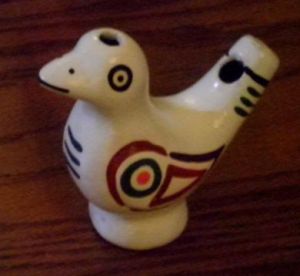 Weisse Schaman Pfeife, Bird