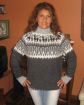 Pullover aus naturbelassener Alpakawolle